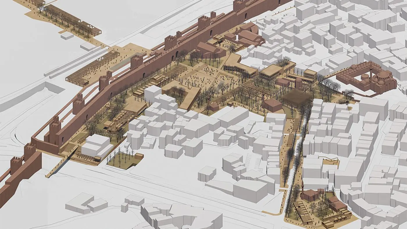 Ovolo İstanbul Kara Surları Topkapı Kaleiçi Meydanı Kentsel Tasarım Projesi