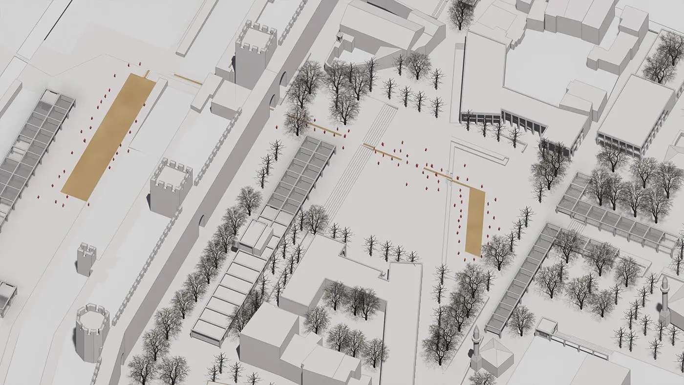 Ovolo İstanbul Kara Surları Topkapı Kaleiçi Meydanı Kentsel Tasarım Projesi
