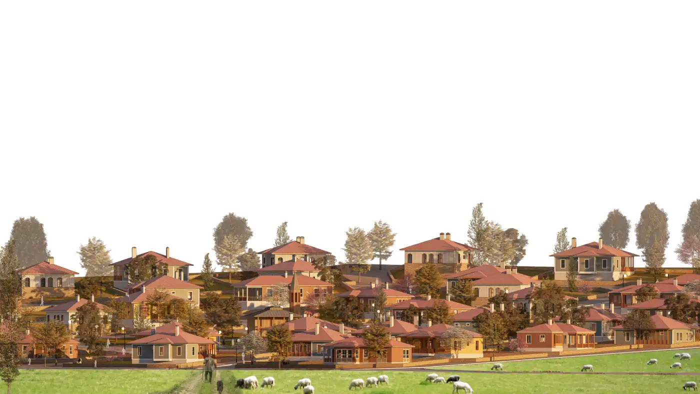 Gaziantep Nurdağı Gedikli Köyü Deprem Konutları