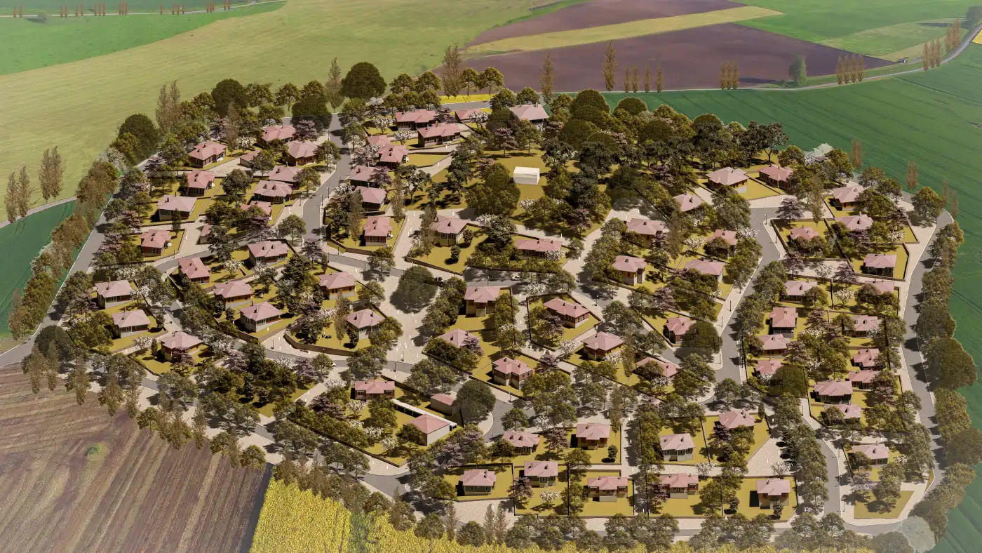 Kahramanmaraş Türkoğlu Özbek Köyü Deprem Konutları